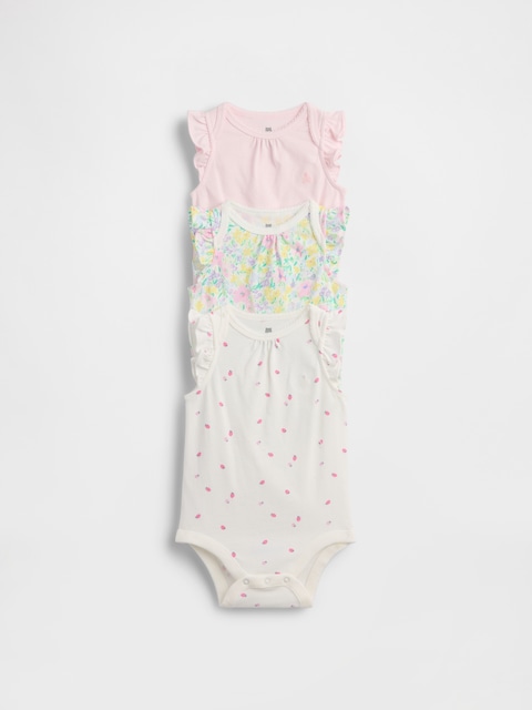 Baby First Favorites Organic Cotton Bodysuit (3-Pack)