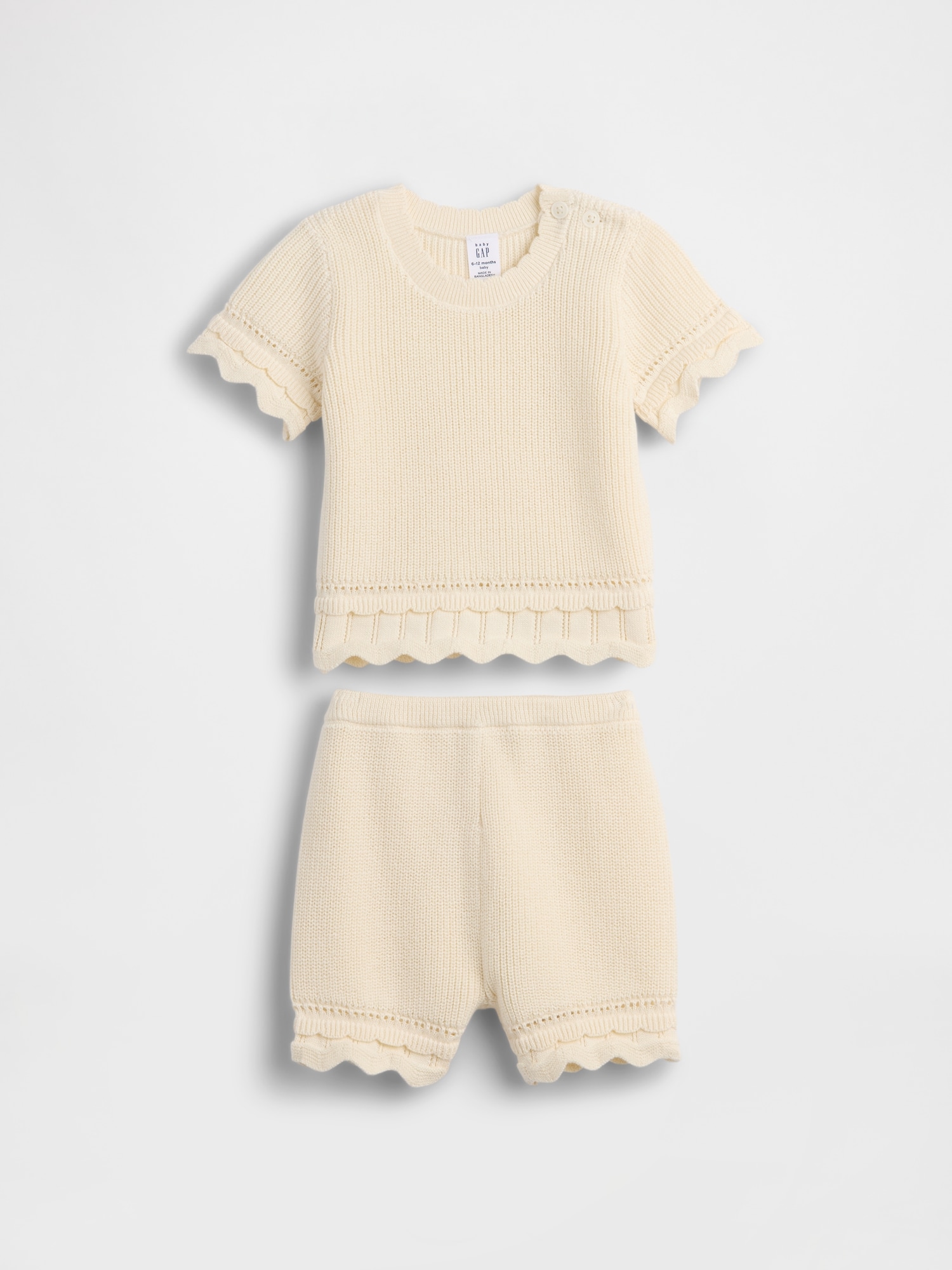 ENSEMBLE CROCHETÉ POUR BÉBÉ