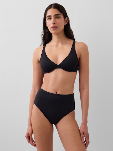 High Rise Bikini Bottom