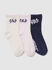 SAKURA GAPロゴ ソックス 3足セット (幼児・ベビー)-0