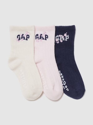 SAKURA GAPロゴ ソックス 3足セット (幼児・ベビー)