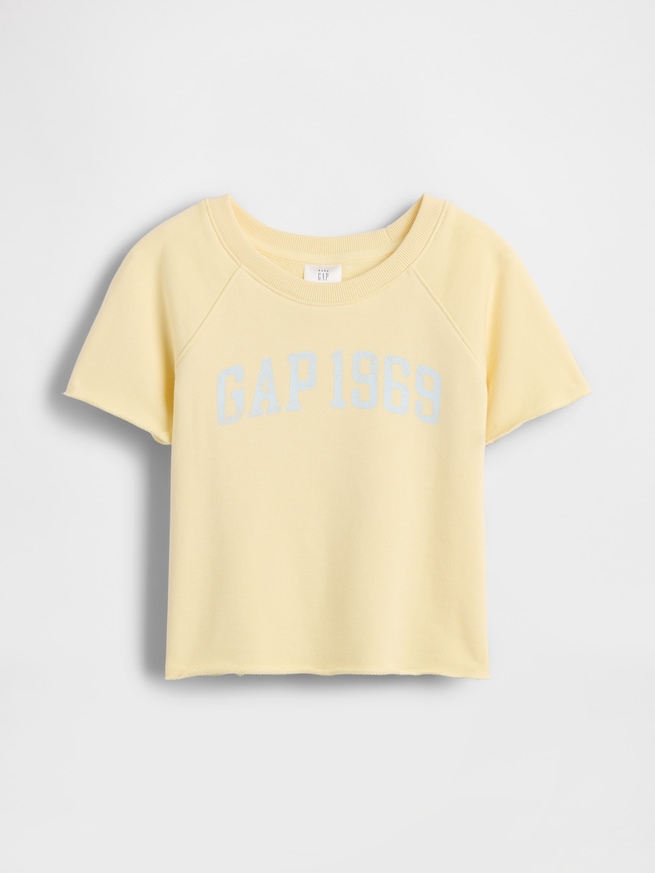 babyGap フレンチテリー 半袖 スウェットシャツ-1