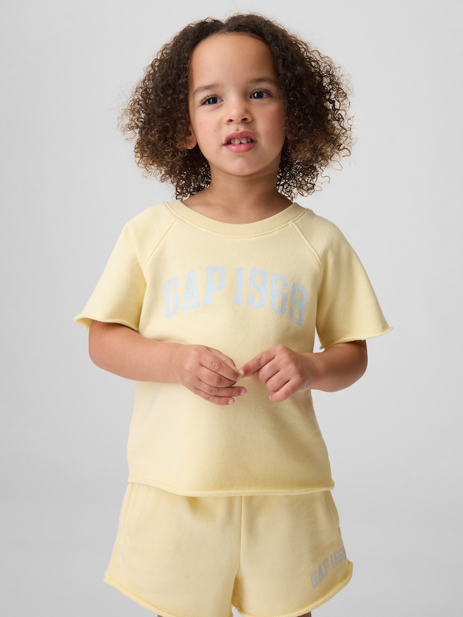 babyGap フレンチテリー 半袖 スウェットシャツ-0
