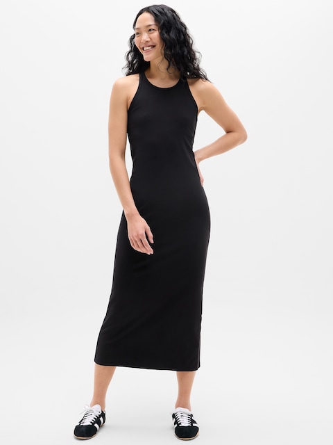 Signature Rib Maxi Dress