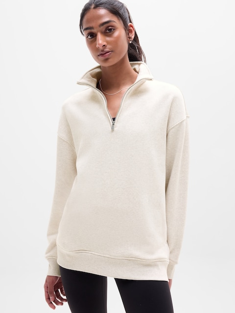 Heavyweight Terry 1/4 Zip Sweatshirt