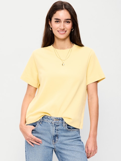 Relaxed Heavyweight Crew-Neck T-Shirt