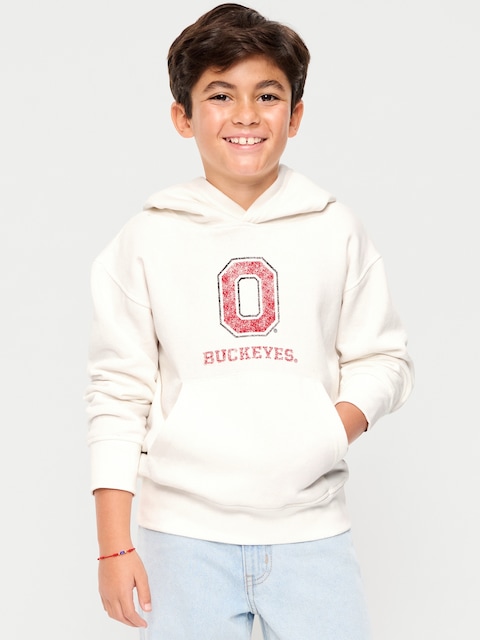 College Graphic Gender-Neutral Hoodie for Kids