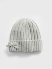 CashSoft カシミヤタッチ リボン ビーニー (キッズ)-0