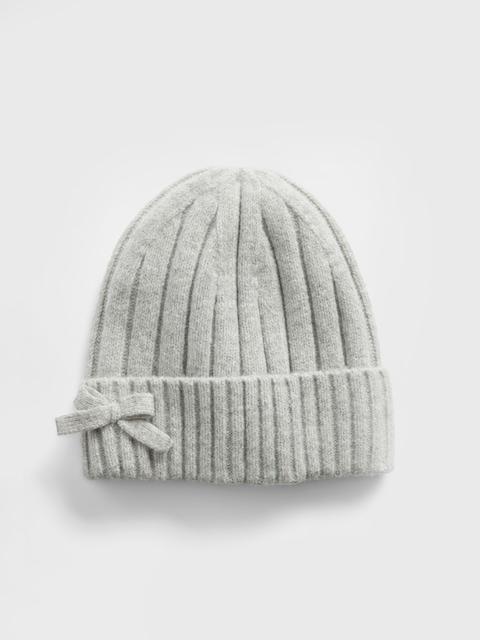 Kids CashSoft Bow Beanie