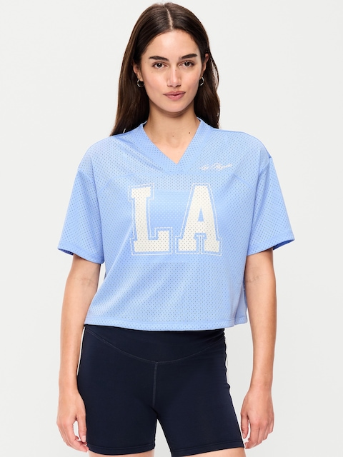 Mesh Jersey Football Top