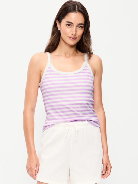 Pointelle Cami Tank Top