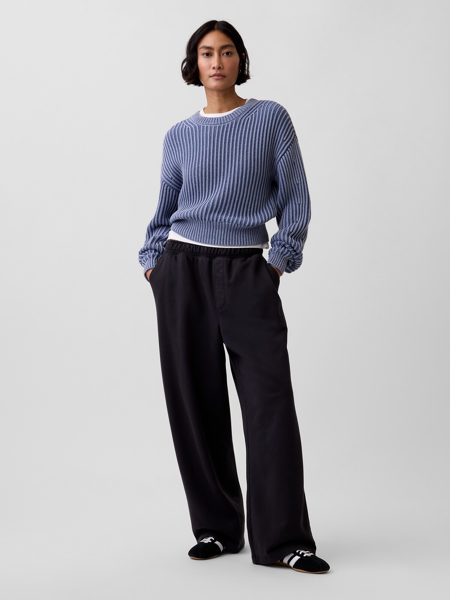 ヘビーウェイト バギー カーペンタースウェットパンツ-5