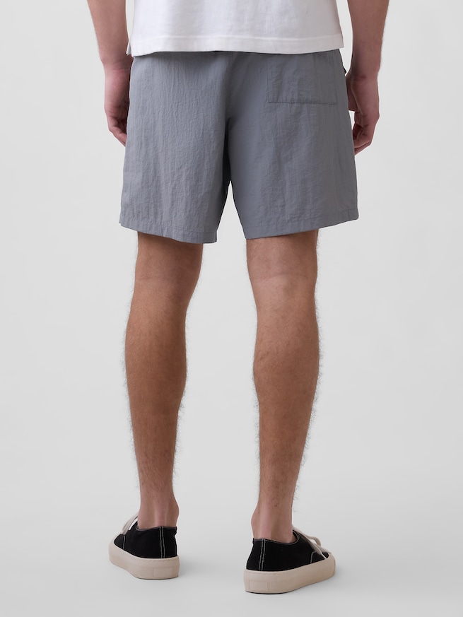 リサイクル100% 7インチ ナイロンショートパンツ-3