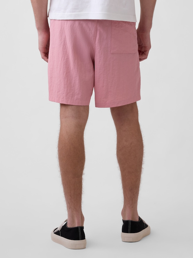 リサイクル100% 7インチ ナイロンショートパンツ-3