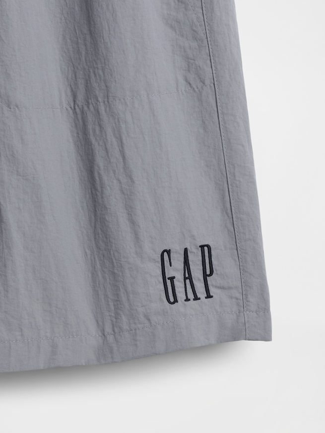 リサイクル100% 7インチ ナイロンショートパンツ-4