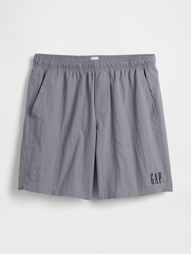 リサイクル100% 7インチ ナイロンショートパンツ-5