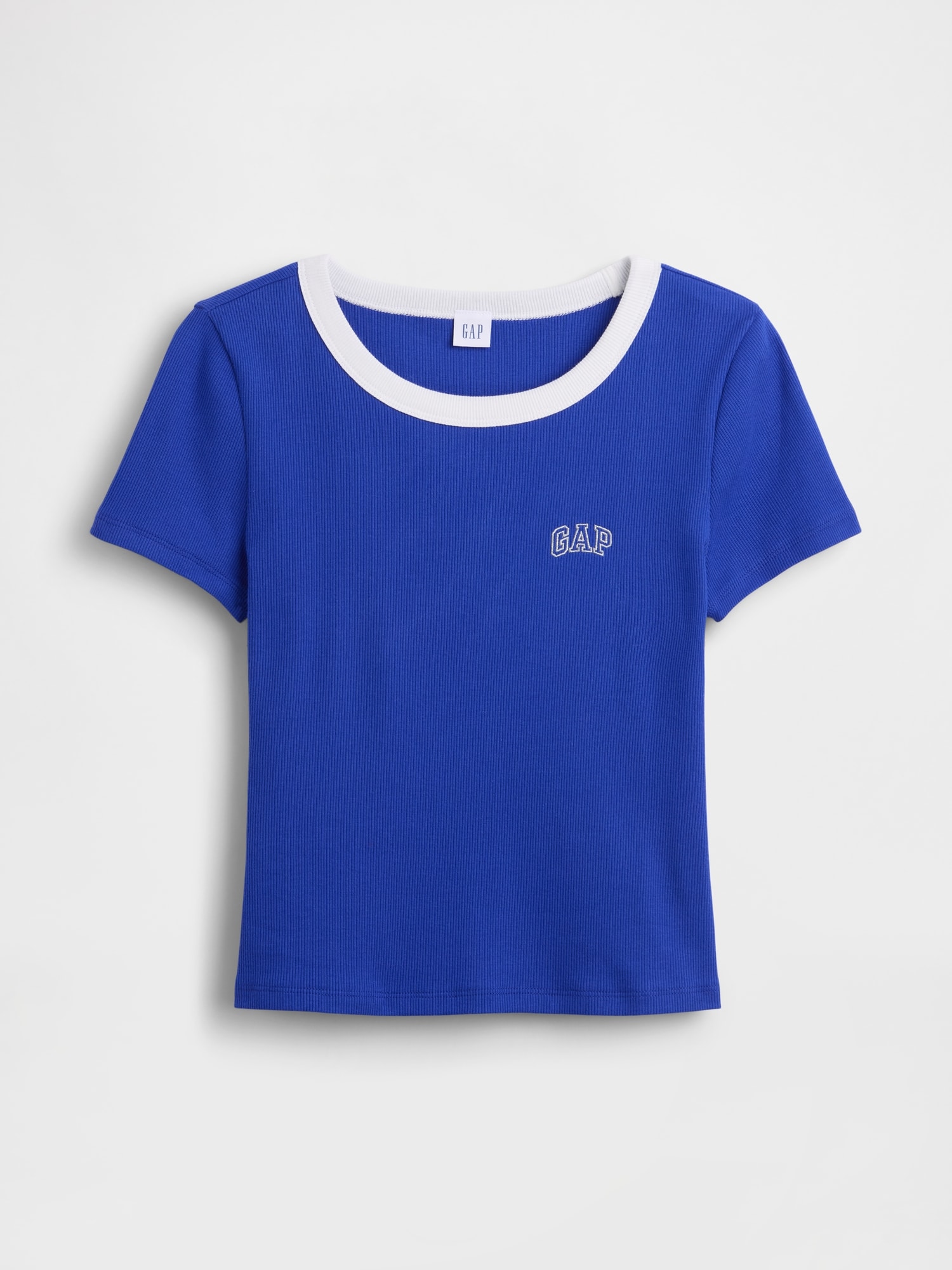 リブ GAPロゴ チビTシャツ-4