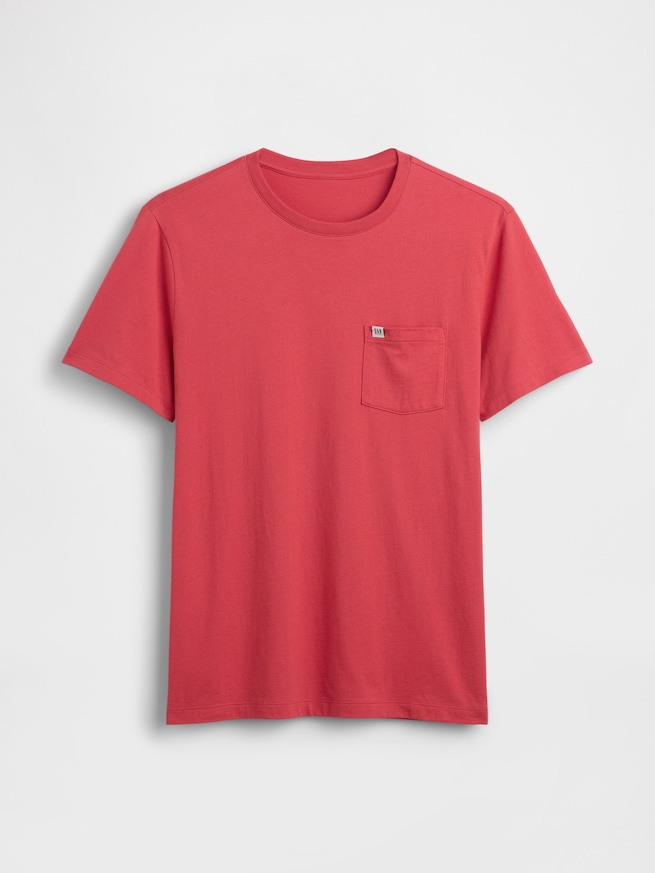 GAPミニロゴ ポケット Tシャツ-4