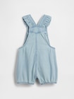 デニムショートオール (ベビー)-1