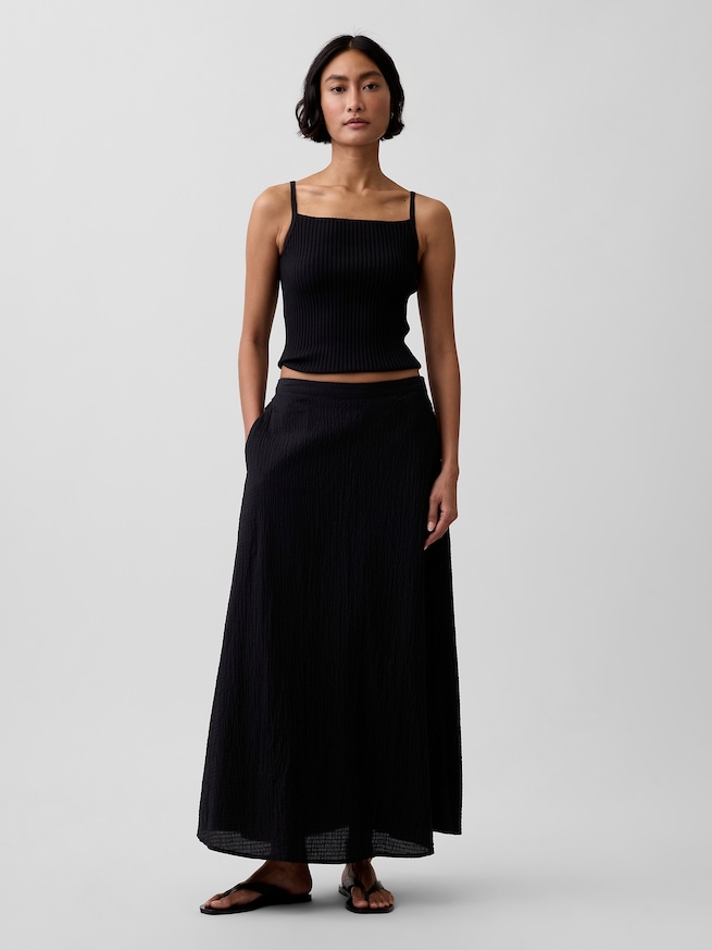 ハイライズ マキシスカート-0