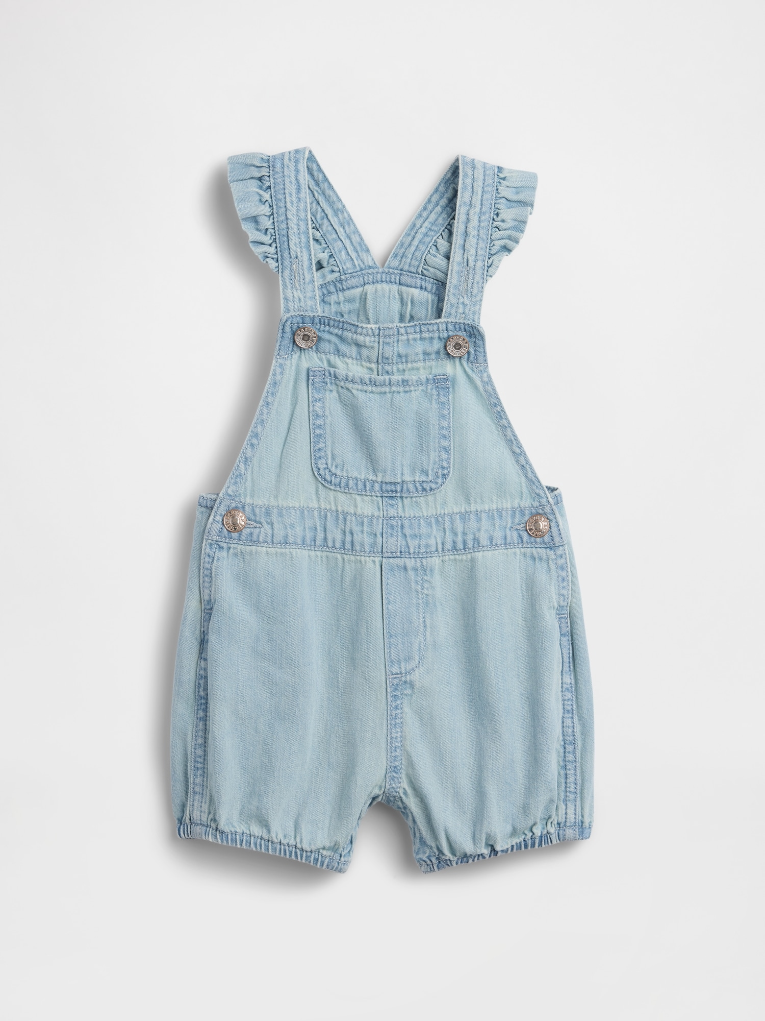 デニムショートオール (ベビー)-0