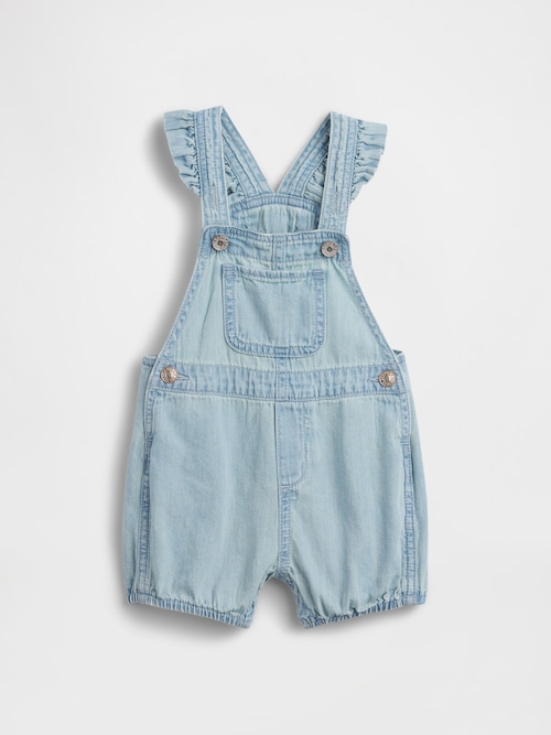 デニムショートオール (ベビー)