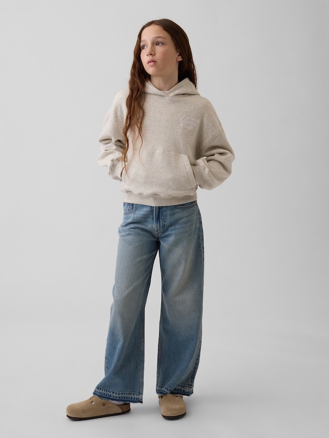 ヴィンテージソフト リラックスフィット パーカー (キッズ)-3