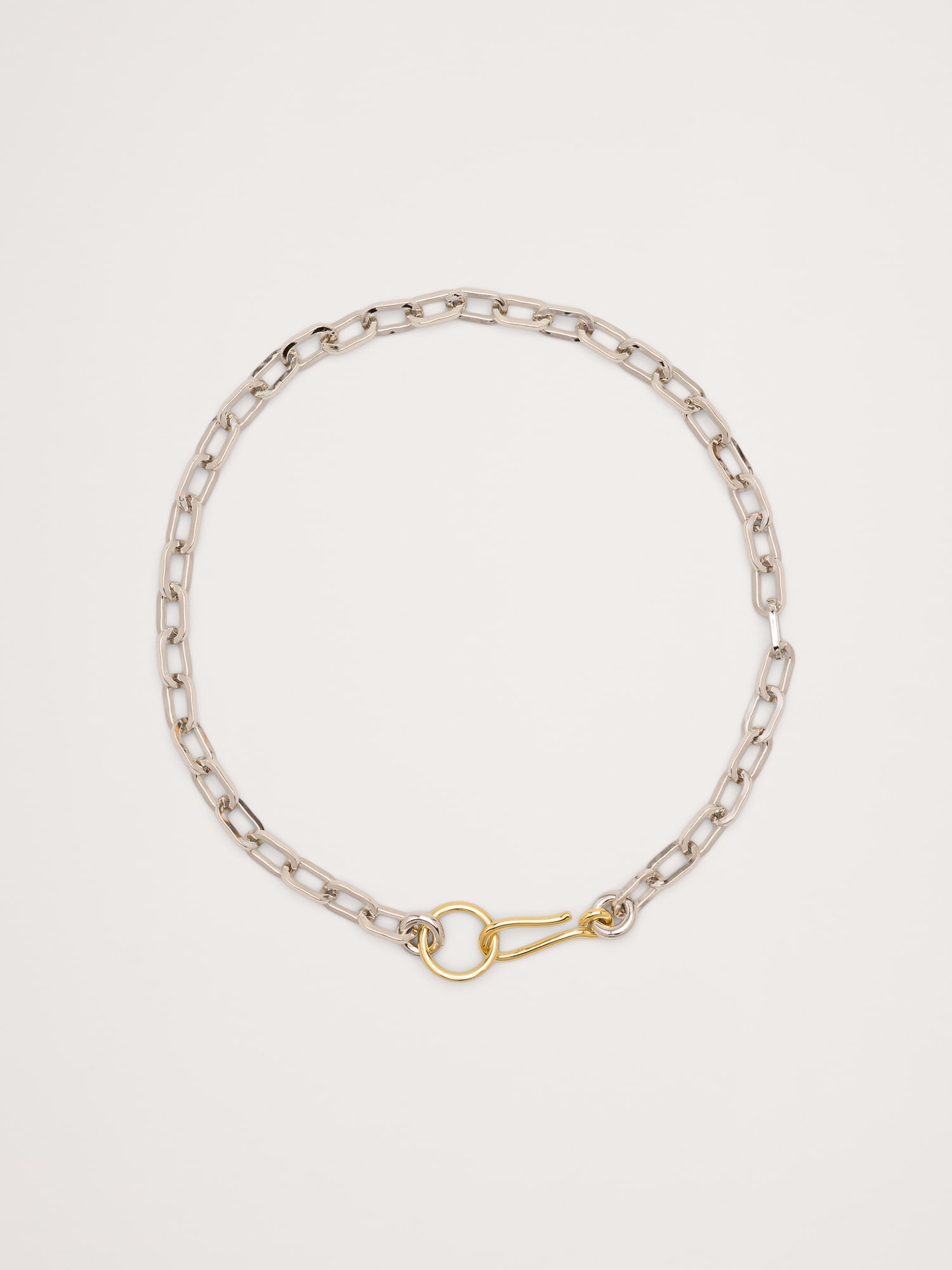 Fara Two-Tone Necklace by Laura Lombardi
