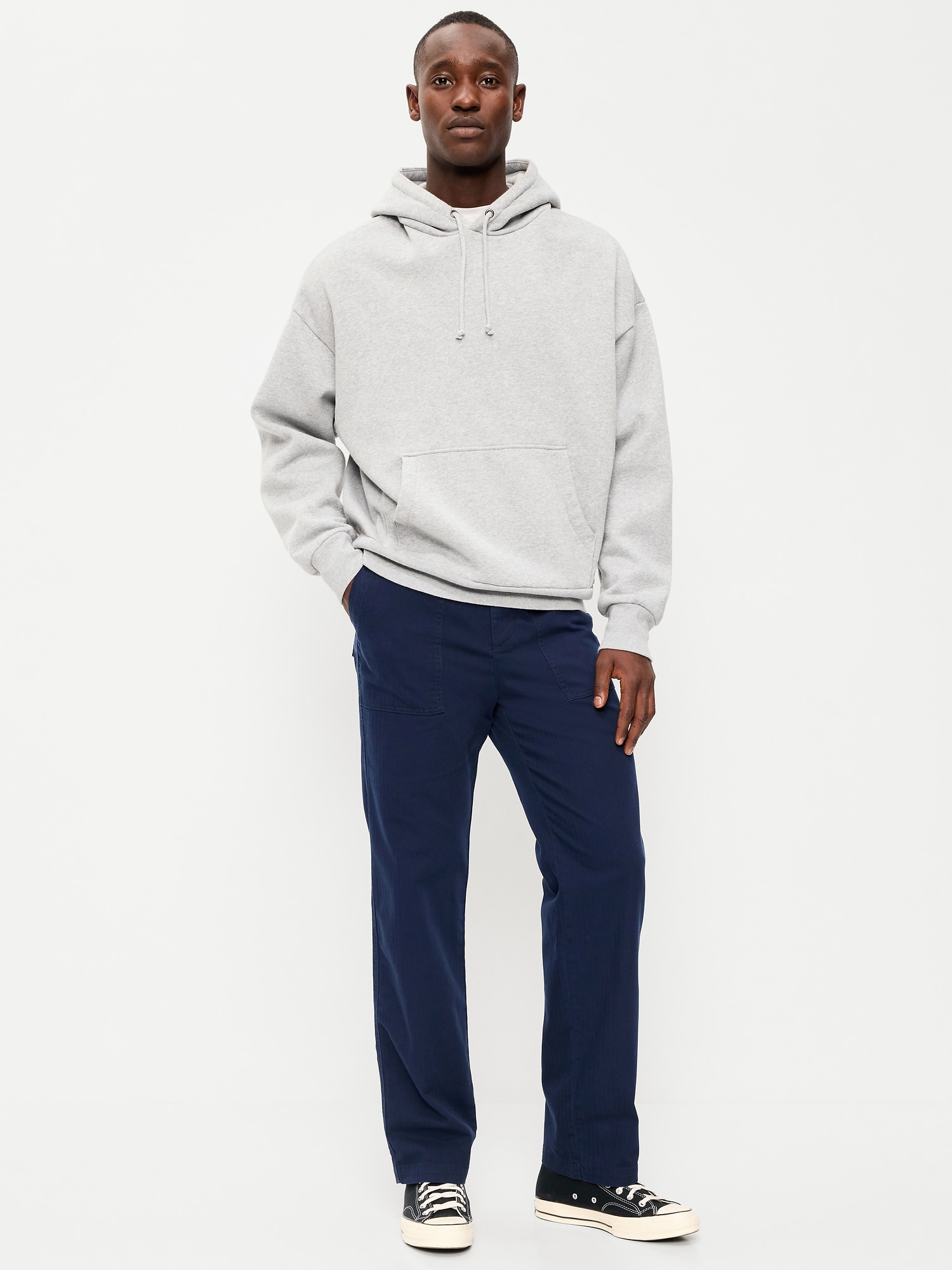 PANTALON COUPE AMPLE ANNÉES 90