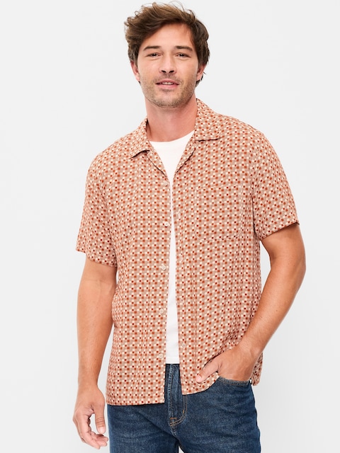 CHEMISE DE VACANCES À MANCHES COURTES