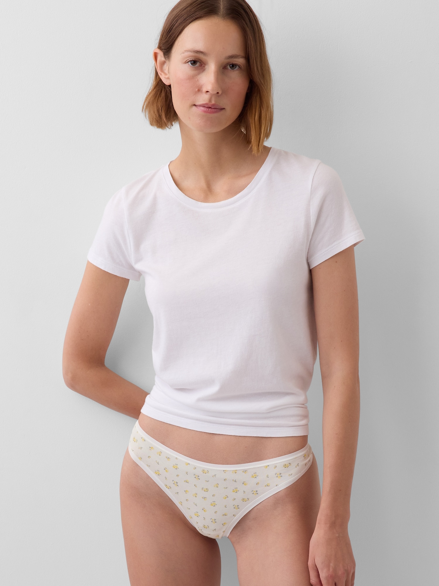 TANGA EN COTON BIOLOGIQUE EXTENSIBLE