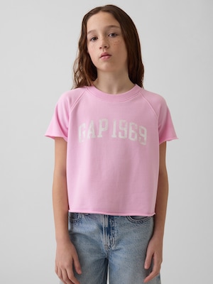 オーバーサイズ グラフィックTシャツ (キッズ)