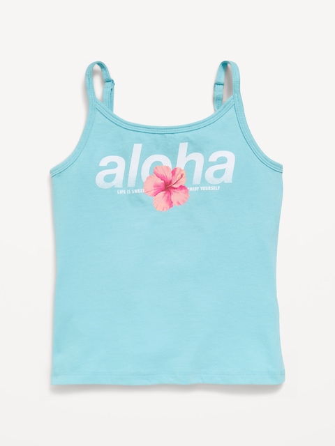 Fitted Graphic Cami for Girls