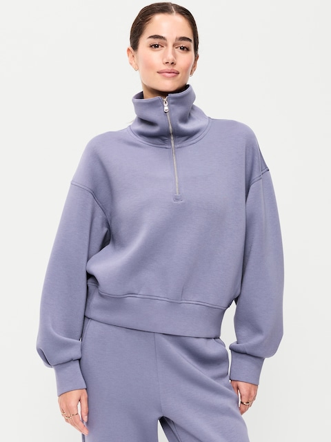 Bounce Fleece Half-Zip Pullover Sweatshirt