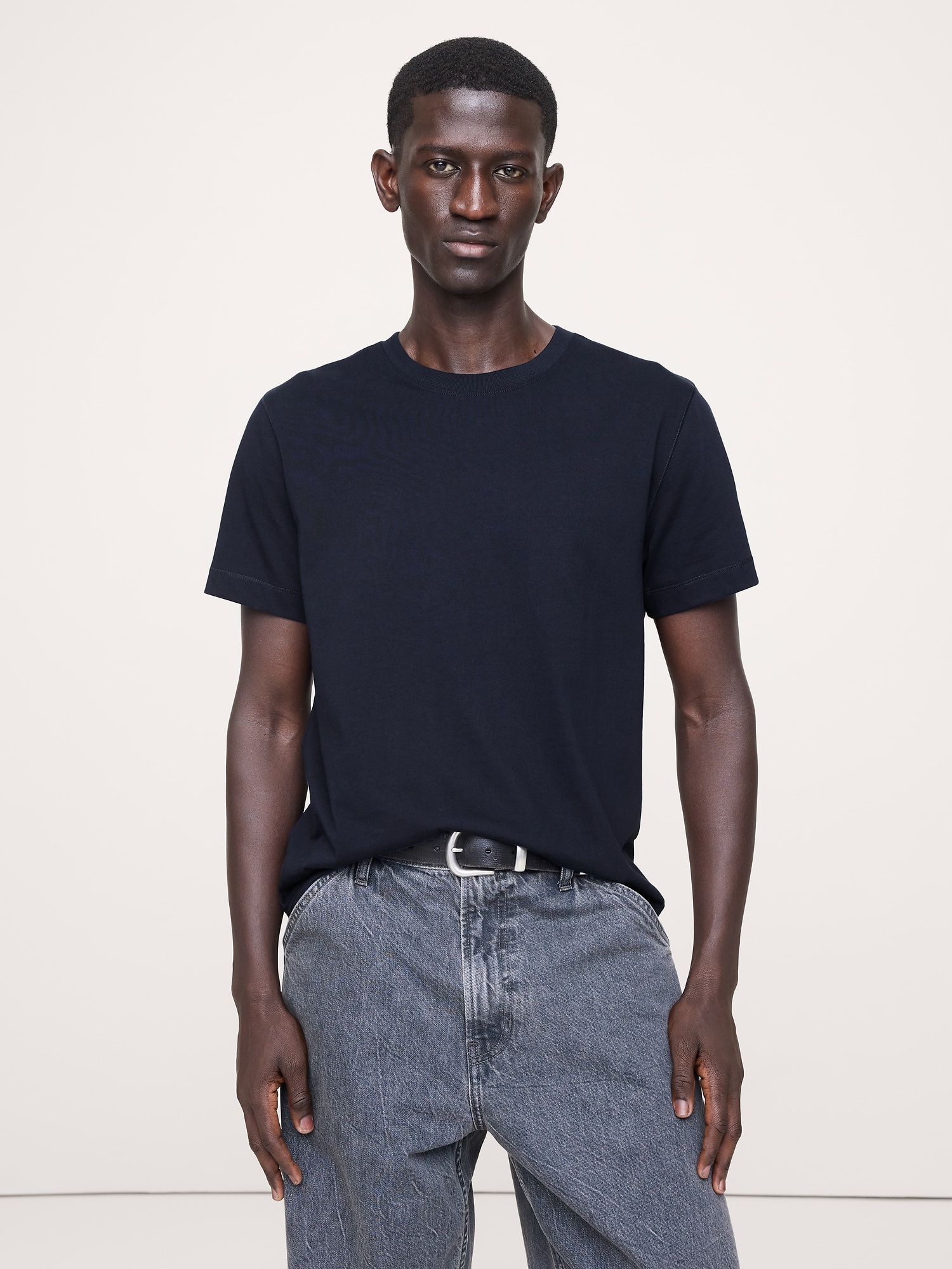 オーセンティック スーピマ Tシャツ-0