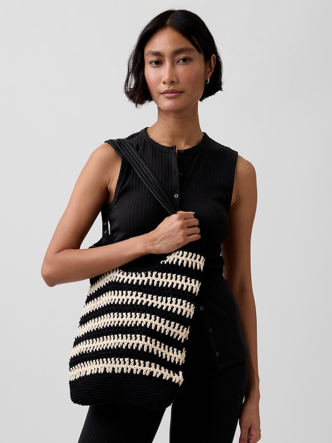 クロシェ トートバッグ-1