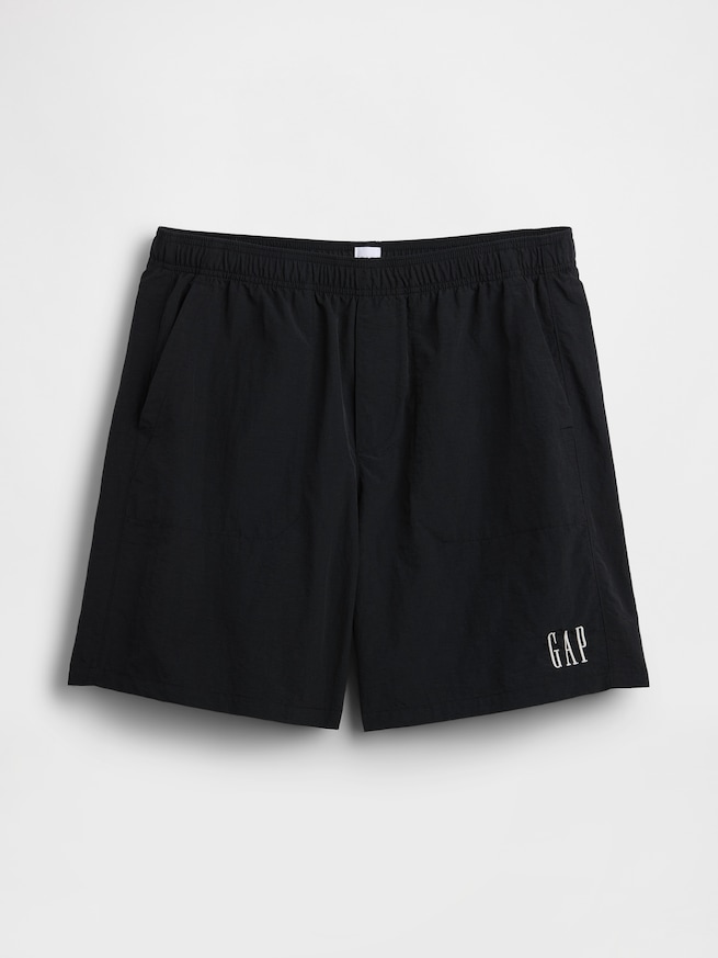 リサイクル100% 7インチ ナイロンショートパンツ-5