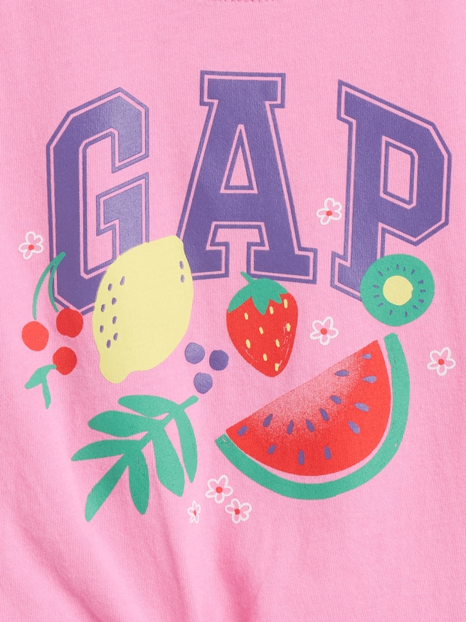 babyGap 裾結び グラフィックTシャツ-2