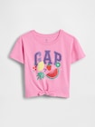 babyGap 裾結び グラフィックTシャツ-0