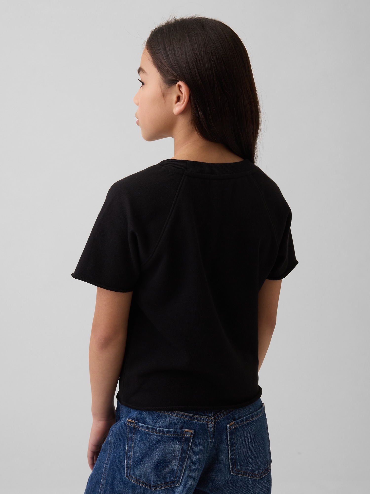 オーバーサイズ グラフィックTシャツ (キッズ)-2
