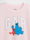 GapKids | セサミストリート オーバーサイズ グラフィックTシャツ-3