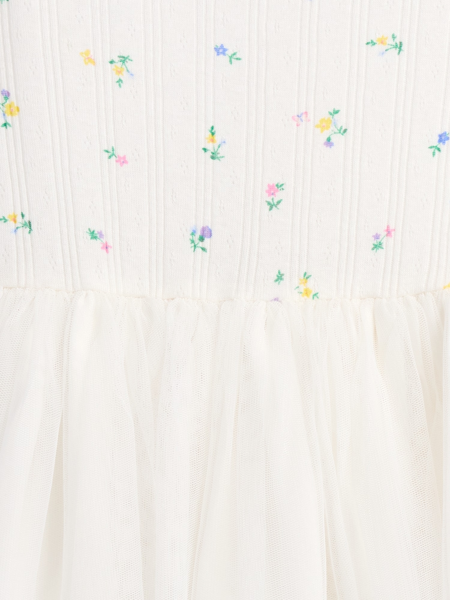 ポインテール＆チュール ミックスメディア ワンピース (幼児・ベビー)-2