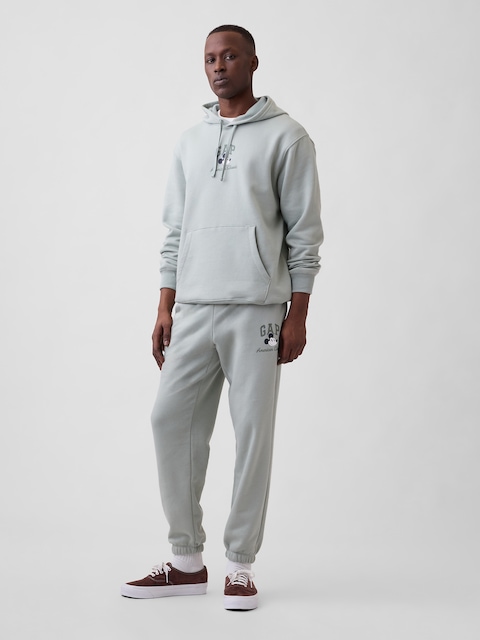 Gap × Disney Mickey Mouse Relaxed Logo Joggers