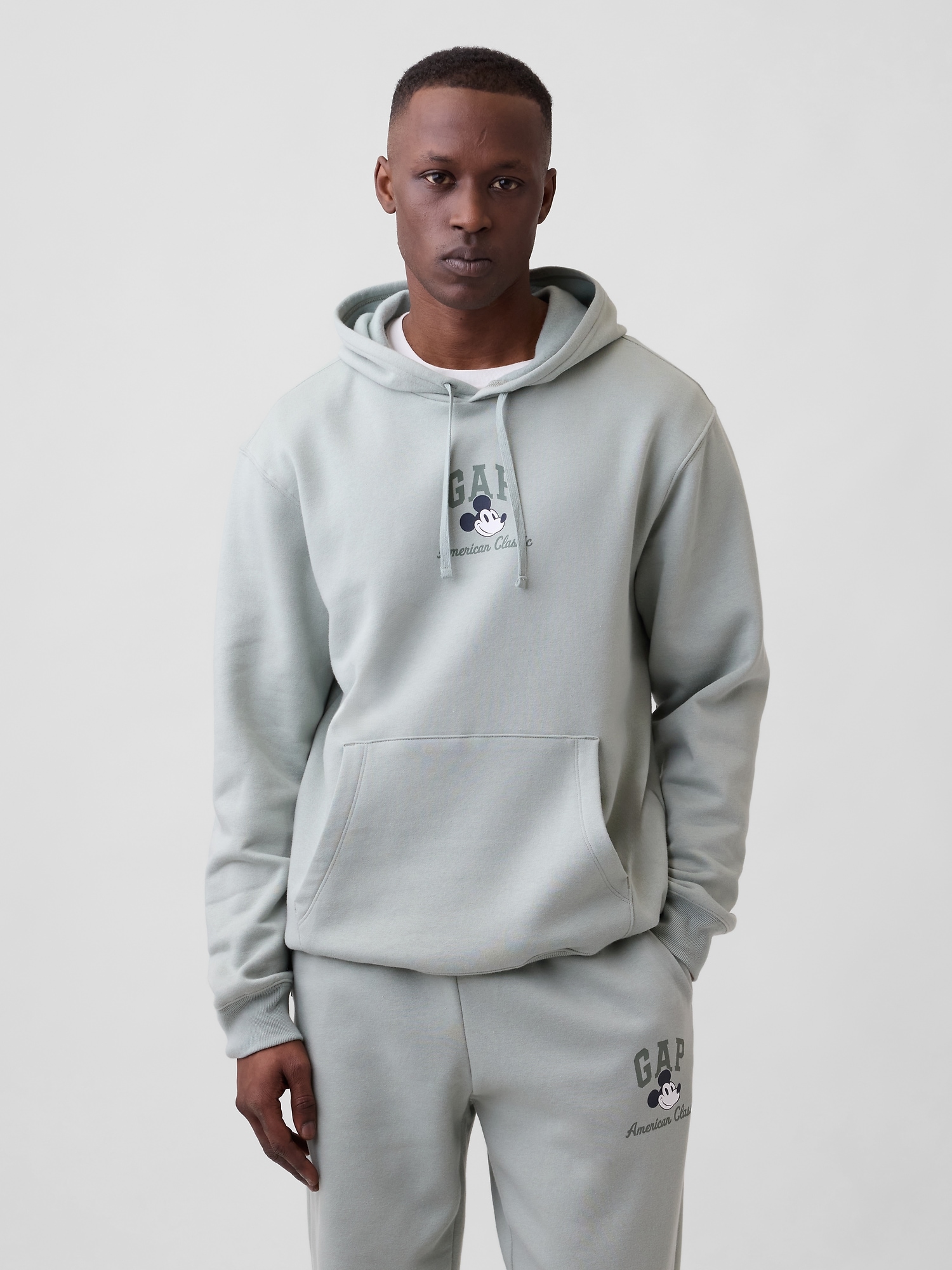 Gap × Disney Mickey Mouse Relaxed Logo Hoodie