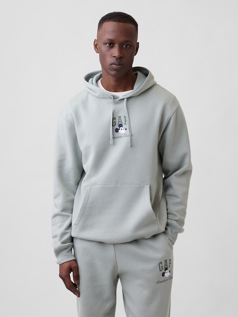 Gap × Disney Mickey Mouse Relaxed Logo Hoodie