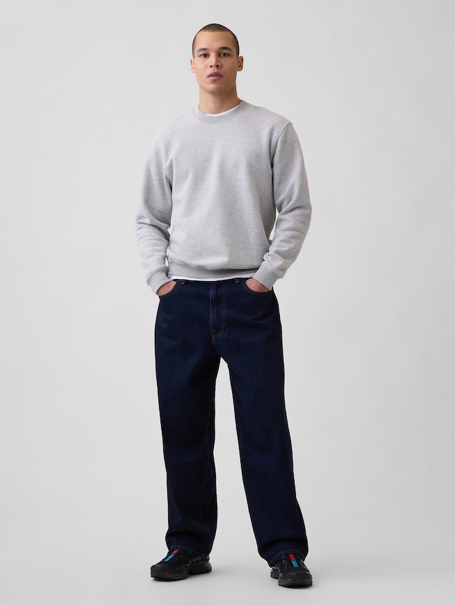 ヴィンテージソフト クルーネック スウェットシャツ-1