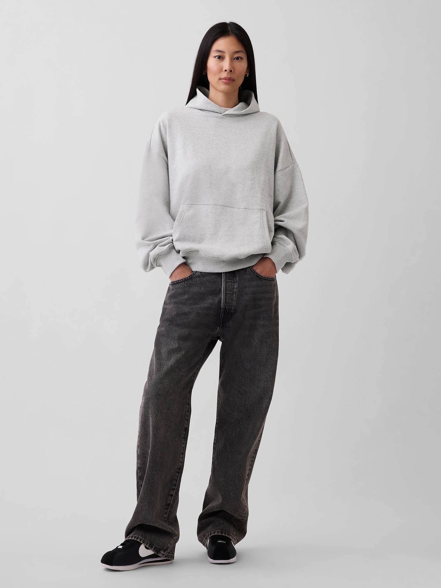 ヘビーウェイト オーバーサイズパーカー-5