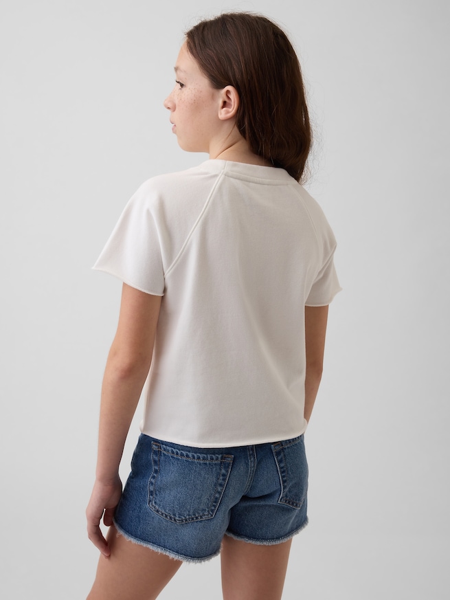 オーバーサイズ グラフィックTシャツ (キッズ)-2