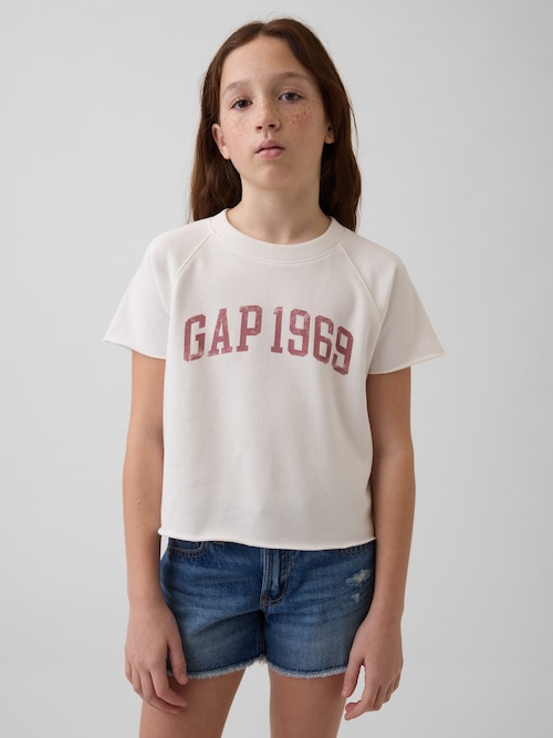 オーバーサイズ グラフィックTシャツ (キッズ)