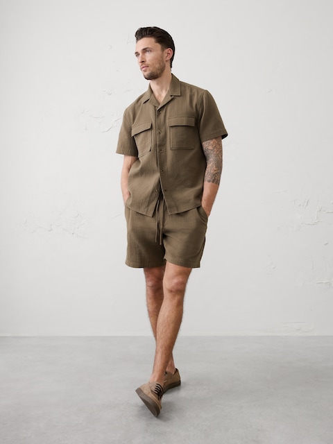 Standard-Fit 7" Double Weave Deck Short